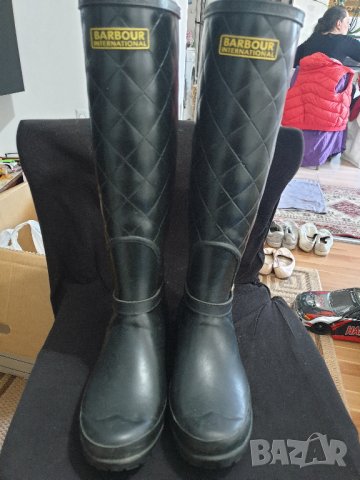 Barbour Wellington boots, снимка 2 - Дамски ботуши - 31489754