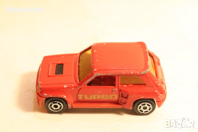 1/64 ?? MAJORETTE RENAULT 5 TURBO КОЛИЧКА МОДЕЛ, снимка 2 - Колекции - 54007037