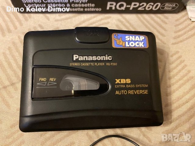 Panasonic RQ P260 уокмен, Walkman. Като Нов пълен комлект!, снимка 8 - Радиокасетофони, транзистори - 42102192