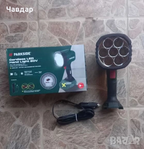 Parkside акумулаторен LED прожектор 20V-2500 Lm, снимка 2 - Други инструменти - 51497221