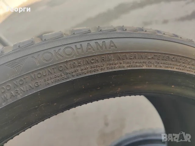 4бр. зимни гуми 255/35/19-225/40/19 Yokohama спорт пакет, снимка 5 - Гуми и джанти - 55842443