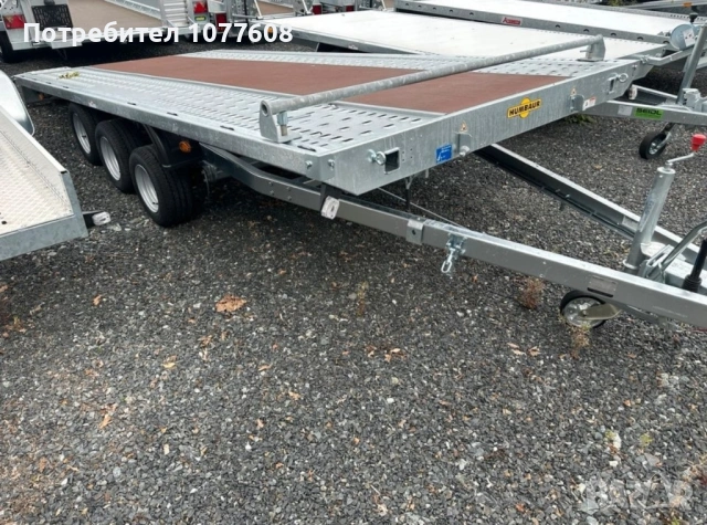 Туристическо ремарке Eduard с общо допустима максимална маса до 750кг , снимка 18 - Ремаркета - 53217025