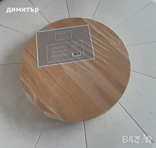 Въртящо се плато за сервиране от бреза!