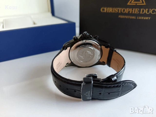 Часовник с хронограф Christophe Duchamp (колекция Volcan), снимка 3 - Мъжки - 54155143