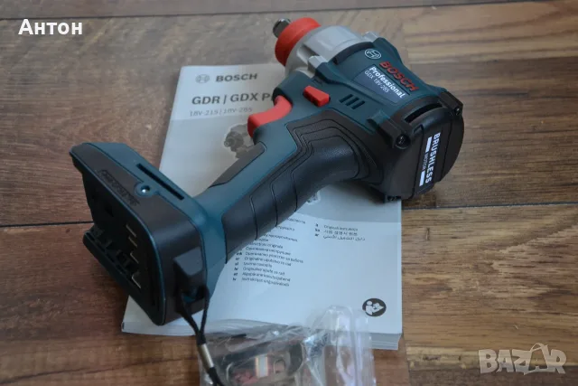 Нов Ударен Гайковерт Bosch Professional, GDX 18V-285, снимка 4 - Винтоверти - 56199183