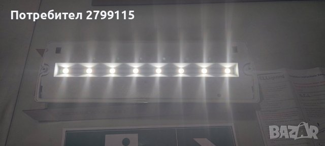Лед аварийна лампа 220v-3.3, снимка 4 - Лед осветление - 42774873