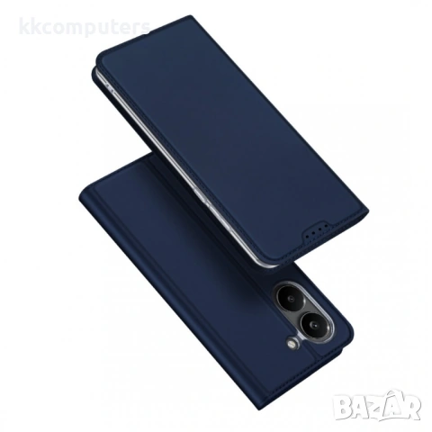 DUX DUCIS Skin Pro Кожен Калъф за Xiaomi Redmi Turbo 5 5G / Poco X8 Pro 5G - Слот за карта, Стойка, , снимка 2 - Калъфи, кейсове - 54124874