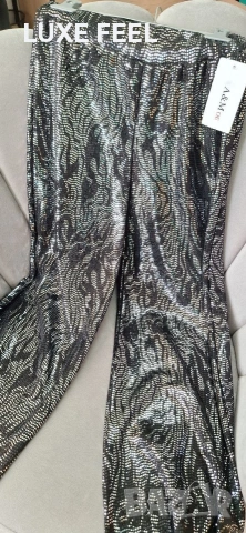 Дамски Панталон с Пайети ⚜️, снимка 6 - Панталони - 53170137