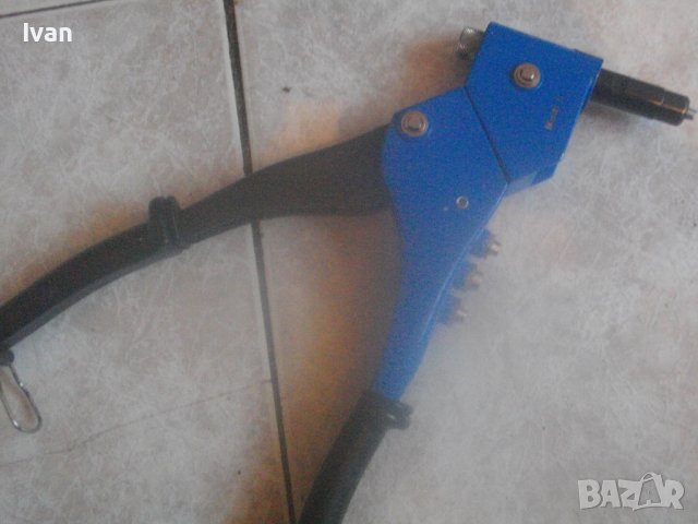 Немска Комбинирана Нитачка-Поп Нитове/Нит Гайки-HONSEL Multi 1 - Ръчна Лостова-Въртелива Глава 360гр, снимка 10 - Други инструменти - 42830071