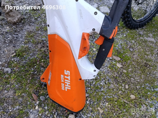 stihl bga 200 акумулаторна духалка, снимка 2 - Градинска техника - 53890916