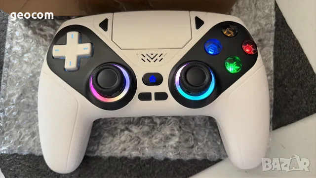 Wireless Controller for PS5 Dual Vibration (Бял,Чисто нов), снимка 2 - Аксесоари - 55977676
