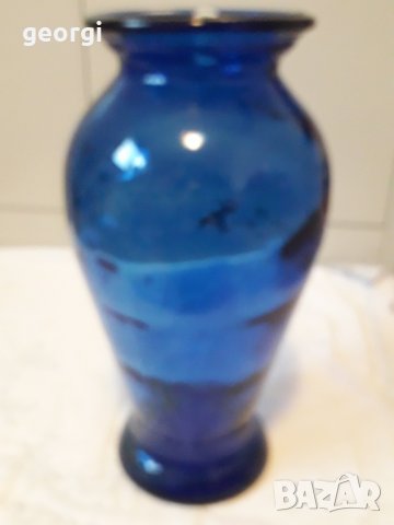 Испански стъклена ваза, снимка 4 - Декорация за дома - 31387124