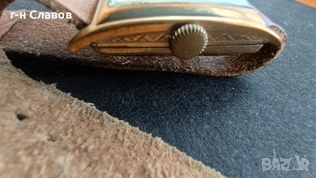 Art deco - Gold plated 20 мик. около 1930 година!, снимка 3 - Мъжки - 47518339