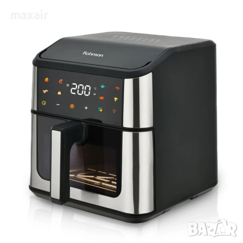 Фритюрник Airfryer Rohnson R-2874 * Гаранция 2 години, снимка 2 - Фритюрници - 52115938