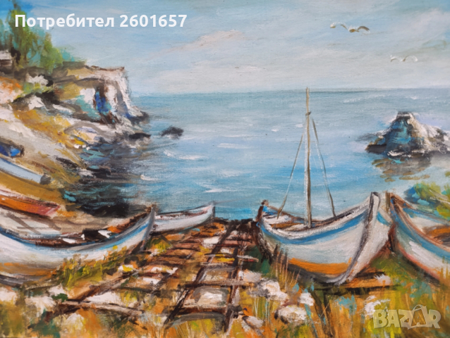 Венелин Петров, картина масло, снимка 2 - Картини - 52996242