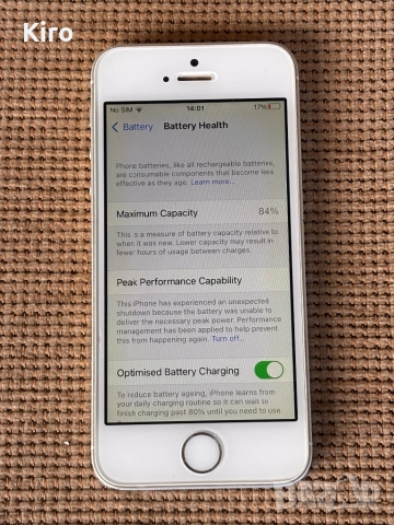 IPHONE 5s, снимка 2 - Apple iPhone - 52106392
