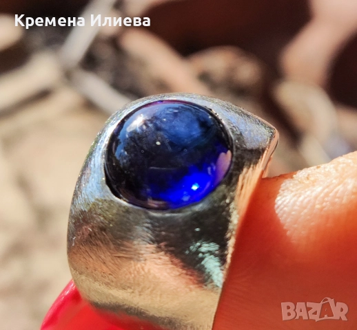 Сребърен пръстен , снимка 2 - Пръстени - 52590639