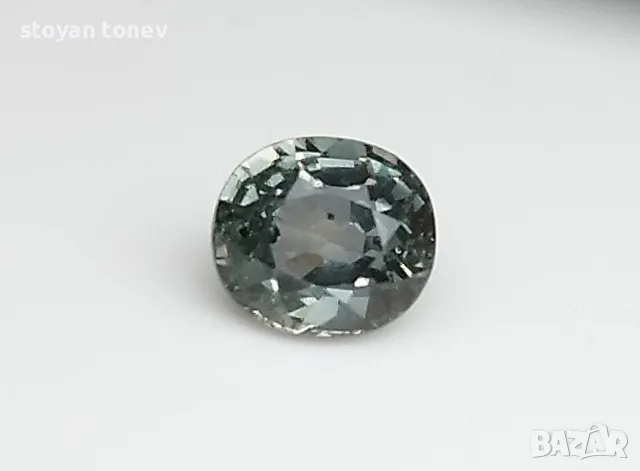 Рядък зелен сапфир с променящ се цвят - 1.10кт.! Сертифициран! Нов!, снимка 7 - Други - 50236823