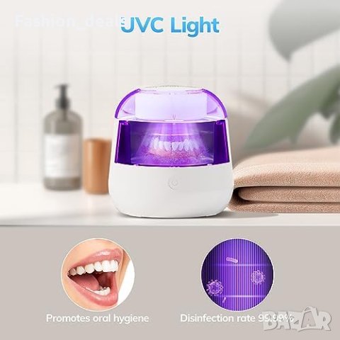 Нова Ултразвукова UV почистваща машина Избелване бижута тави стоматологични уред, снимка 5 - Друга електроника - 42364637