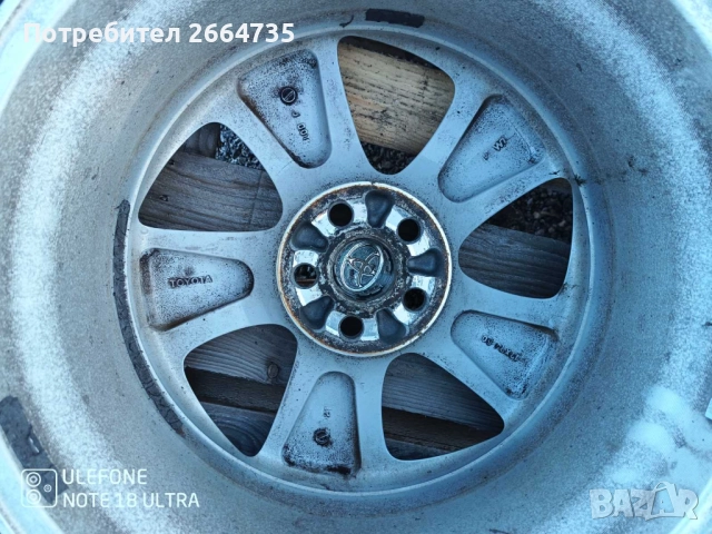 Лети джанти с гуми Toyota 5/100/17, снимка 9 - Гуми и джанти - 52286114