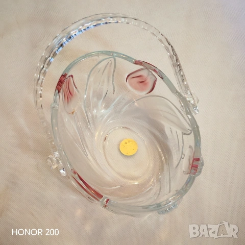 Кристална купа, кошничка Walther Glas,Германия. , снимка 4 - Други - 54126914