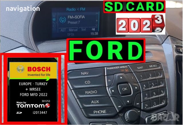 🚘🚘🚘 🇧🇬 2023 FORD F11 SD card навигация ъпдейт Lincoln Sync2 Форд EU USA C-Max,Edge,F-150,Focus, снимка 16 - Аксесоари и консумативи - 29556351