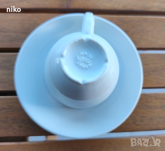 IPA Italy 3 бр. чаши с чинийки за еспресо, снимка 3 - Чаши - 54332542