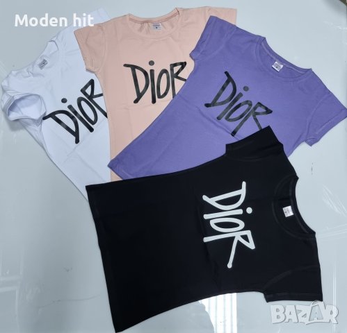Dior дамски екип клин полиамид и тениска висок клас реплика, снимка 2 - Спортни екипи - 42390313