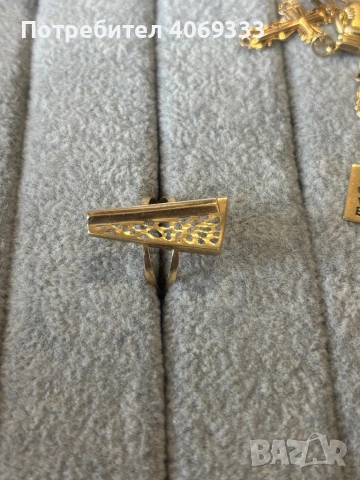 Златен пръстен пиано 2.96гр 14 к, снимка 4 - Пръстени - 54185007