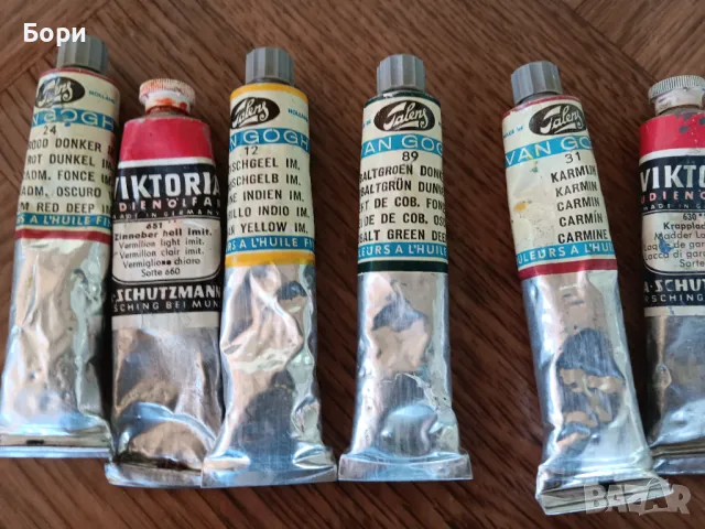 Стари маслени бои 24 броя, снимка 5 - Други ценни предмети - 50144198