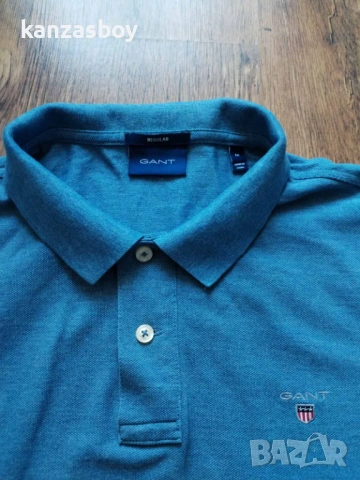 gant - страхотна мъжка тениска КАТО НОВА M, снимка 2 - Тениски - 54334452