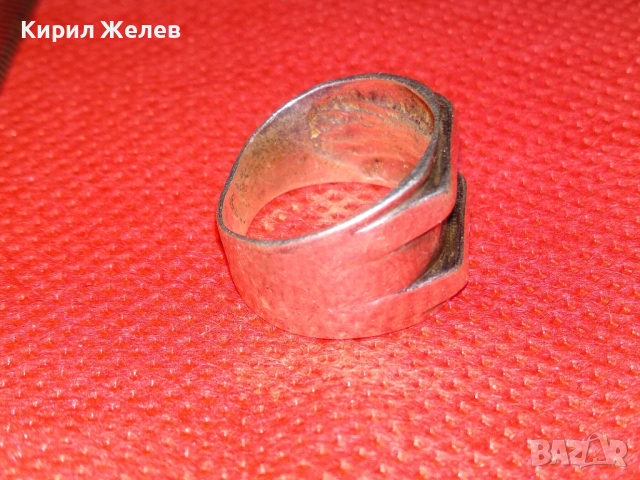 SEZGIN МАРКОВ СРЕБЪРЕН ПРЪСТЕН СЕЗГИН СРЕБРО с ПЕЧАТИ 925 и 900 ДИЗАЙНЕРСКА АРТ ИЗРАБОТКА 41945, снимка 10 - Пръстени - 44610406