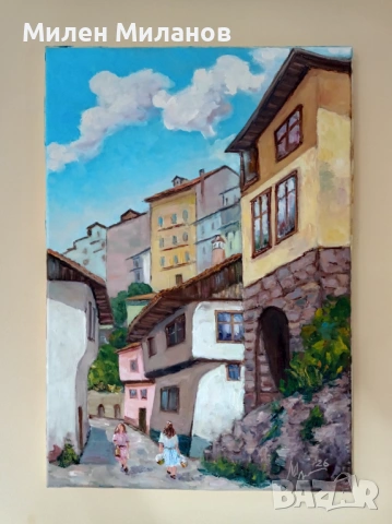 Картина рисувана с маслени бои , снимка 2 - Картини - 54096167