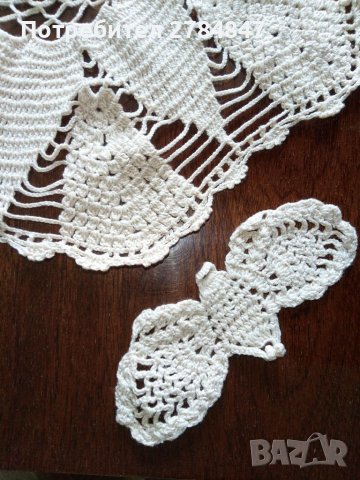 Каре плетено на една кука, снимка 3 - Декорация за дома - 37990362