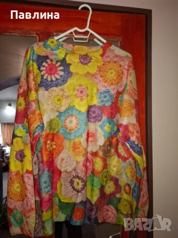 Нов дамски пуловер с 3 Д щампа