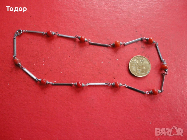 Страхотно корейско колие с камъни 