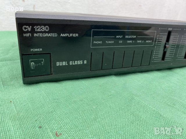 DUAL CV 1230 Усилвател, снимка 4 - Ресийвъри, усилватели, смесителни пултове - 31146273