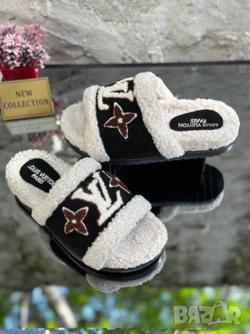 пухени чехли louis vuitton, снимка 7 - Чехли - 51428464