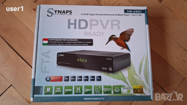 Чисто нов цифров приемник DVB-T за ефирна телевизия, снимка 2 - Приемници и антени - 52788963