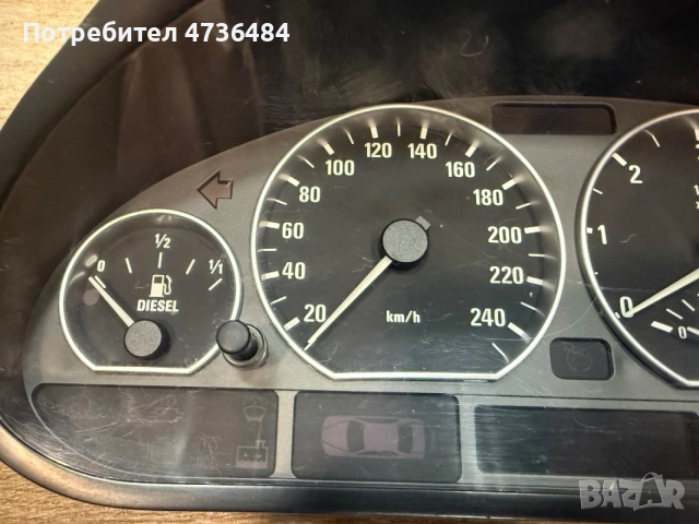 Табло (километраж) за БМВ Е46 Дизел / Instrument cluster for BMW E46 Diesel, снимка 2 - Части - 56048255