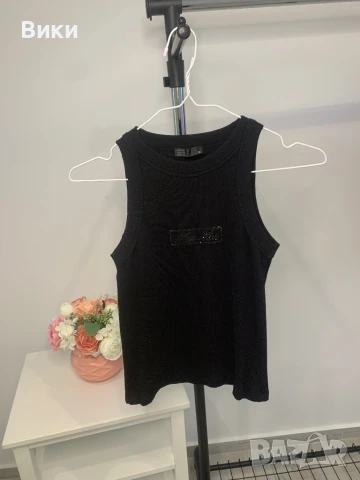 Черен потник miu miu, снимка 5 - Потници - 50918297