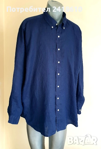 POLO Ralph Lauren Len/ Лен Mens Size 2XL НОВО! ОРИГИНАЛ! Мъжка Ленена Риза., снимка 9 - Ризи - 54208640