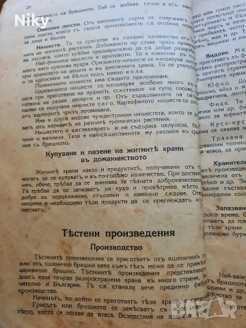 Стара готварска книга от началото на 20 век , снимка 3 - Антикварни и старинни предмети - 53099565