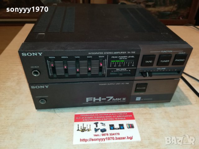 sony fh-7 mk ll amplifier made in japan 1009211204, снимка 5 - Ресийвъри, усилватели, смесителни пултове - 34088112