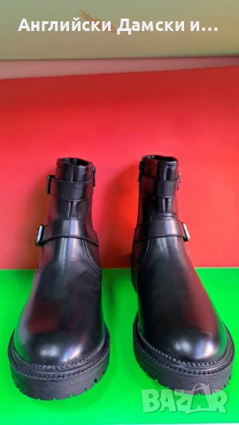 Английски дамски боти естествена кожа-5 AVENU , снимка 9 - Дамски боти - 42504848