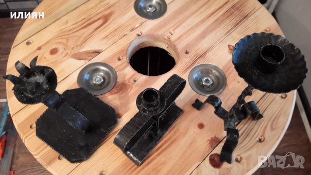 Свещници от ковано желязо 10лв за брой , снимка 11 - Декорация за дома - 37359353