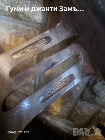 Honda Toyota Nissan Reno Subaru 17цола 2комплекта Замъка Ямбол, снимка 5 - Гуми и джанти - 54045720