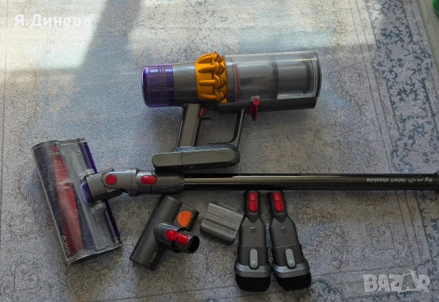 Прахосмукачка Dyson SV15 за батерия , снимка 5 - Прахосмукачки - 56444164