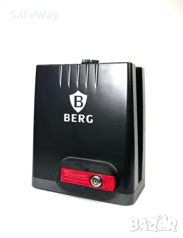 BERG - Автомат за гаражна плъзгаща се врата DKC800AC - до 800 кг. - с 4бр зъбни рейки
