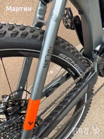 Карбонов Електрически велосипед 29 цола CUBE STEREO TM колело , снимка 8 - Велосипеди - 53915078